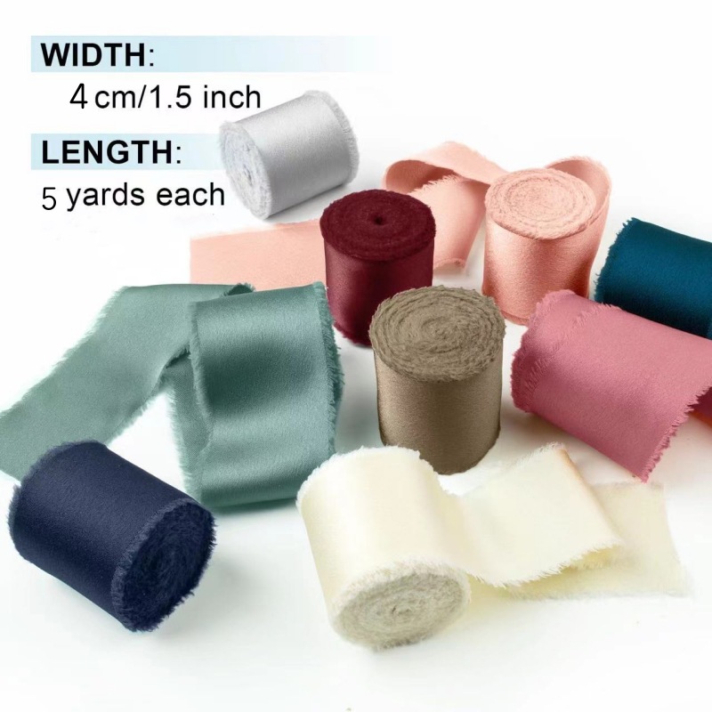 Шелковая атласная лента, 3 рул – обзор и цена Organza Ribbon Spool